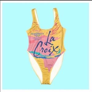 La Croix one piece swimsuit